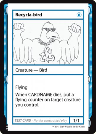 Recycla-bird (2021 Edition) [Mystery Booster Playtest Cards] | Tables and Towers