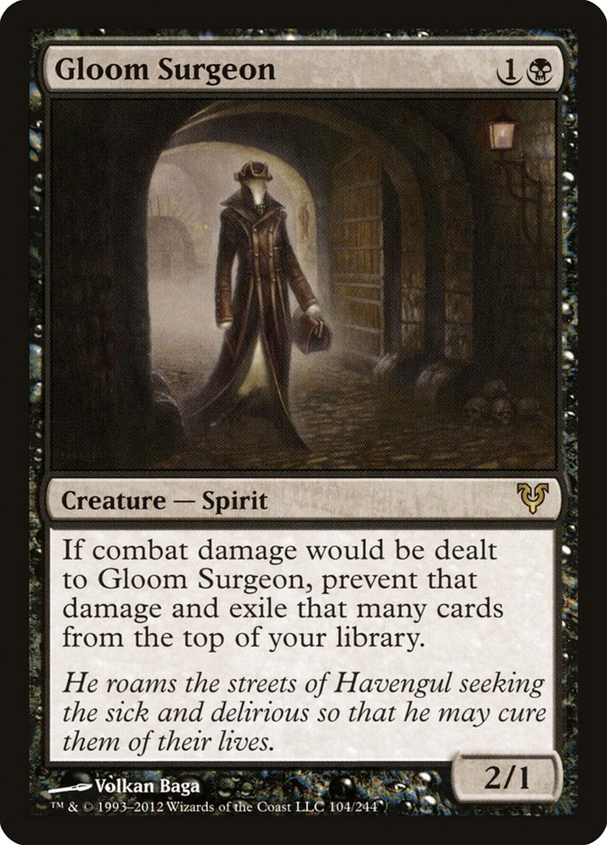 Gloom Surgeon [Avacyn Restored] | Tables and Towers