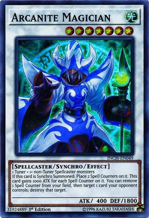 Arcanite Magician [INCH-EN049] Super Rare | Tables and Towers