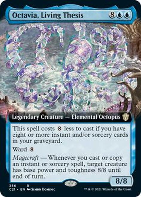 Octavia, Living Thesis (Extended Art) [Commander 2021] | Tables and Towers