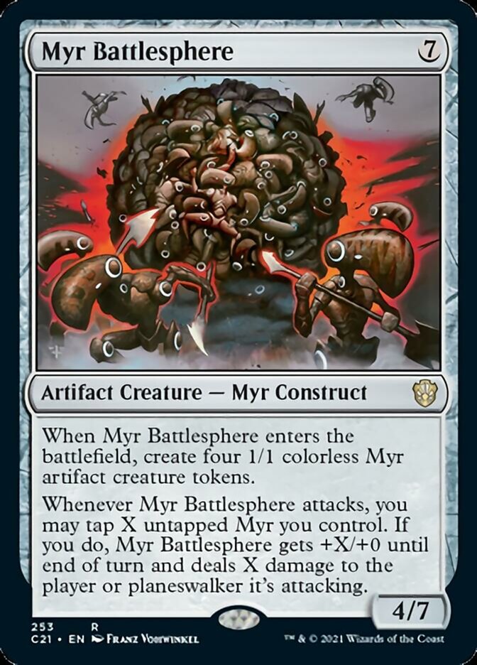 Myr Battlesphere [Commander 2021] | Tables and Towers