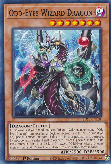 Odd-Eyes Wizard Dragon [LDS3-EN131] Common | Tables and Towers