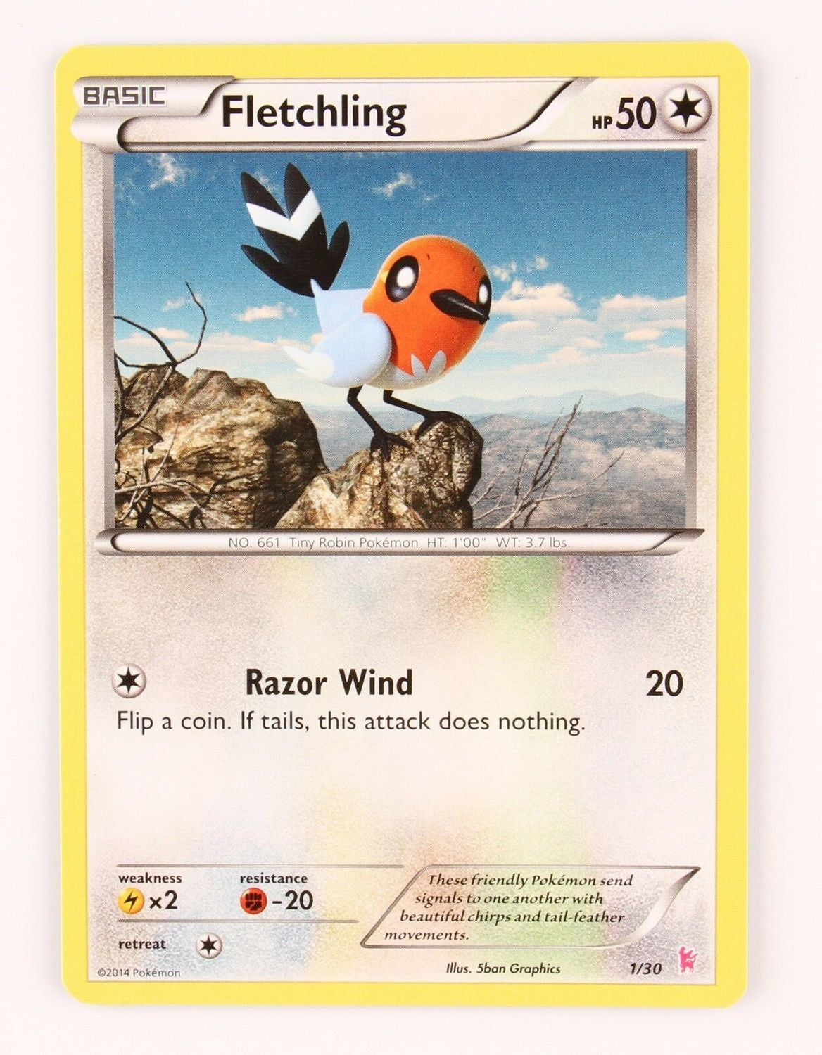 Fletchling (1/30) [XY: Trainer Kit - Sylveon] | Tables and Towers