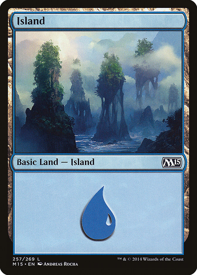 Island (257) [Magic 2015] | Tables and Towers