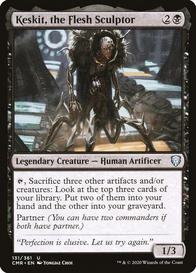 Keskit, the Flesh Sculptor [Commander Legends] | Tables and Towers