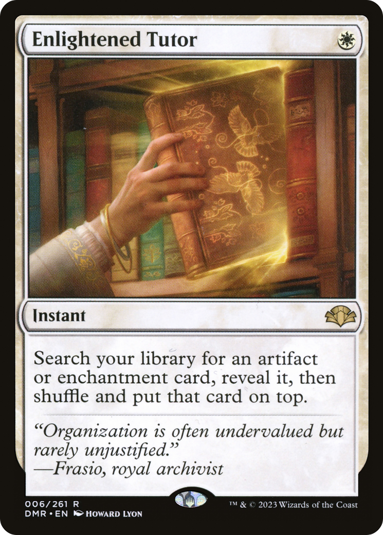 Enlightened Tutor [Dominaria Remastered] | Tables and Towers