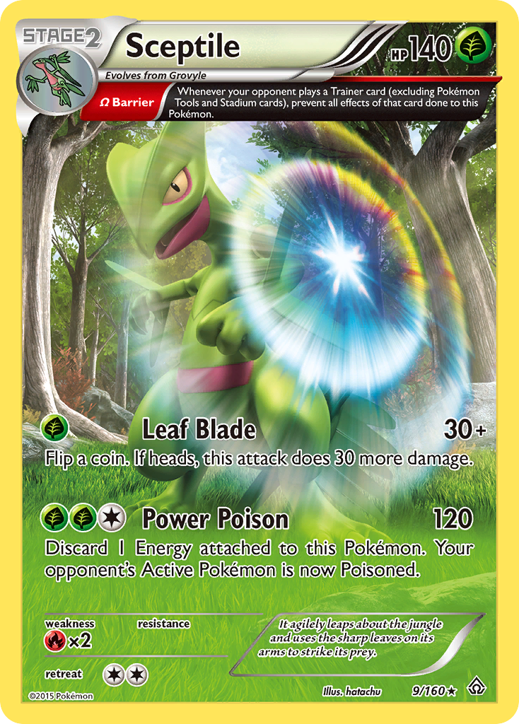 Sceptile (9/160) [XY: Primal Clash] | Tables and Towers