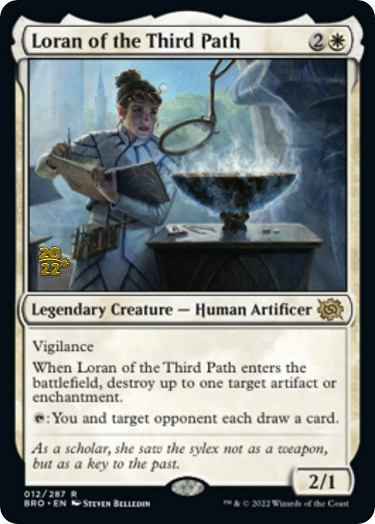 Loran of the Third Path [The Brothers' War Prerelease Promos] | Tables and Towers