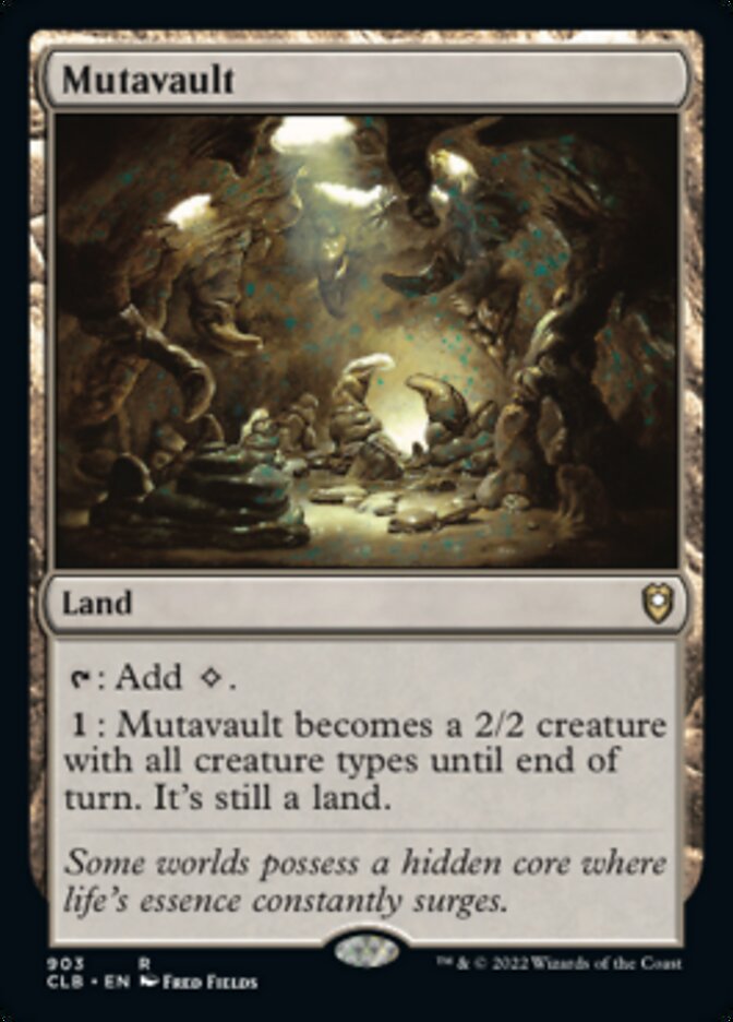 Mutavault [Commander Legends: Battle for Baldur's Gate] | Tables and Towers