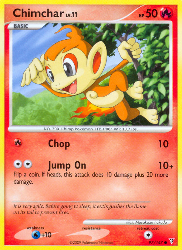 Chimchar (97/147) [Platinum: Supreme Victors] | Tables and Towers