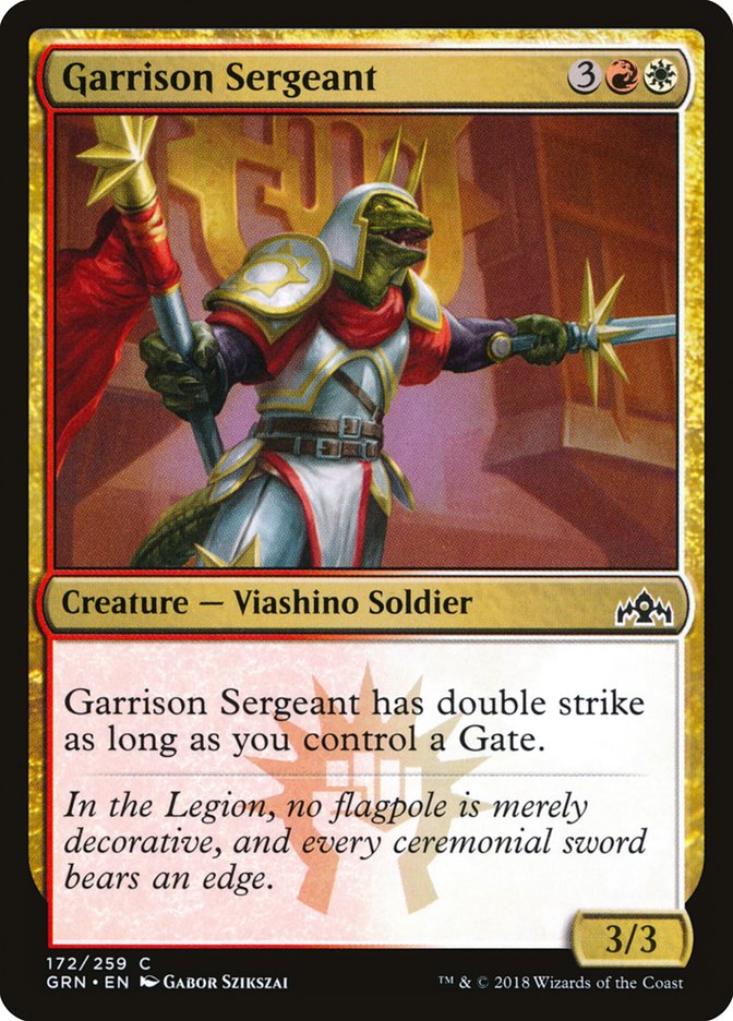 Garrison Sergeant [Guilds of Ravnica] | Tables and Towers