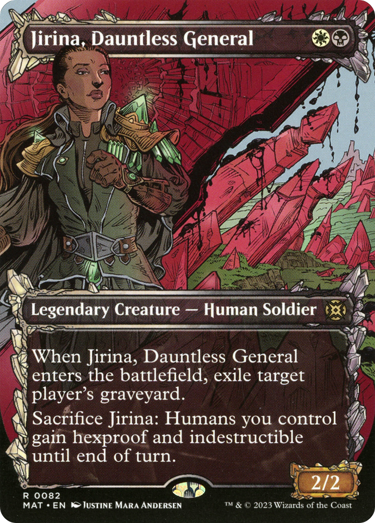 Jirina, Dauntless General (Showcase) [March of the Machine: The Aftermath] | Tables and Towers