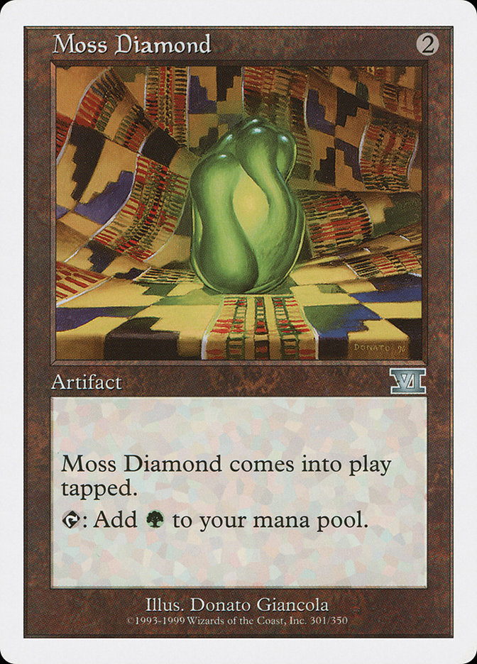 Moss Diamond [Classic Sixth Edition] | Tables and Towers