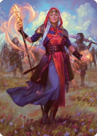 Jaya, Fiery Negotiator Art Card 1 [Dominaria United Art Series] | Tables and Towers