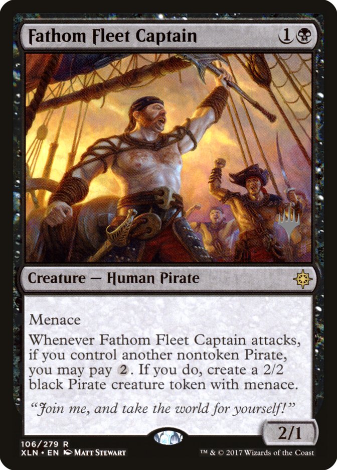 Fathom Fleet Captain (Promo Pack) [Ixalan Promos] | Tables and Towers