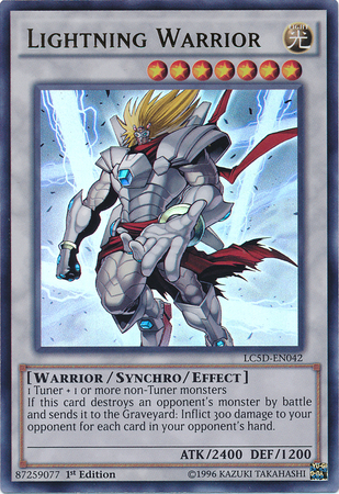 Lightning Warrior [LC5D-EN042] Ultra Rare | Tables and Towers