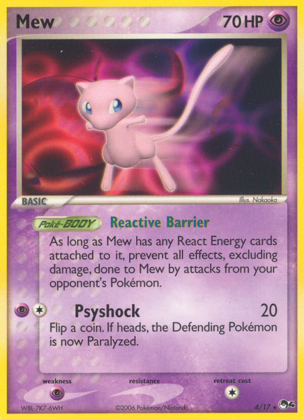 Mew (4/17) [POP Series 4] | Tables and Towers