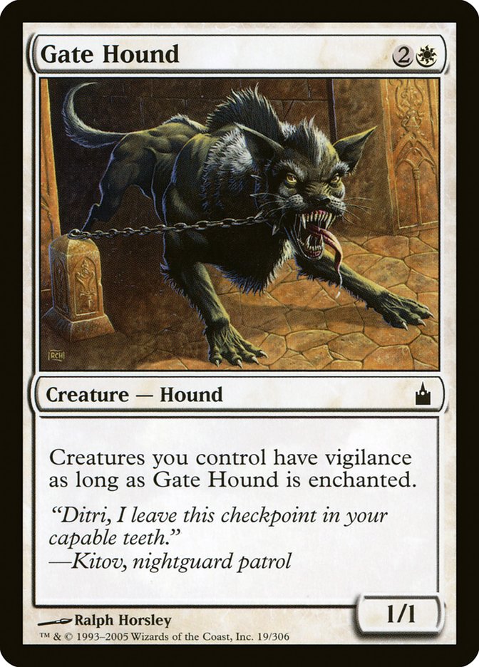 Gate Hound [Ravnica: City of Guilds] | Tables and Towers