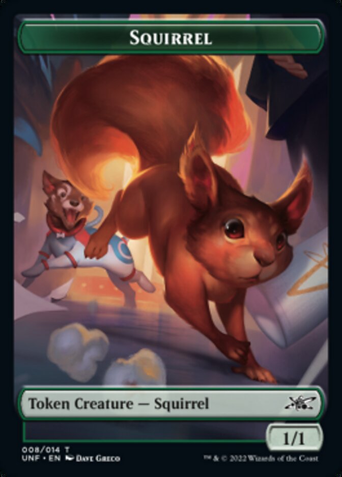 Squirrel Token [Unfinity Tokens] | Tables and Towers