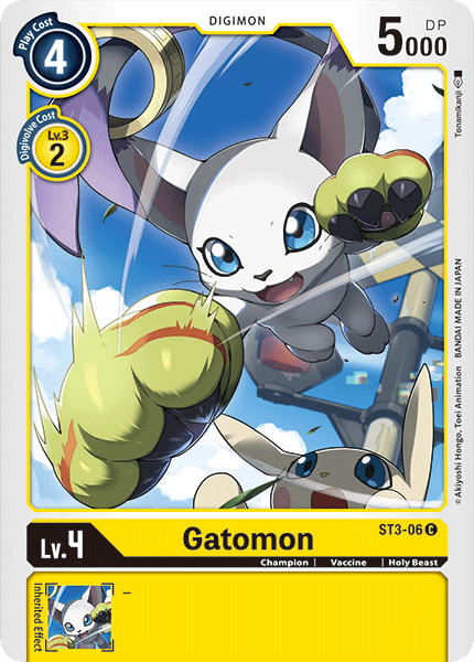 Gatomon [ST3-06] [Starter Deck: Heaven's Yellow] | Tables and Towers