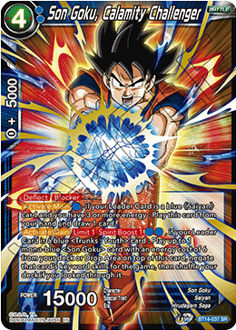 Son Goku, Calamity Challenger (BT14-037) [Cross Spirits] | Tables and Towers