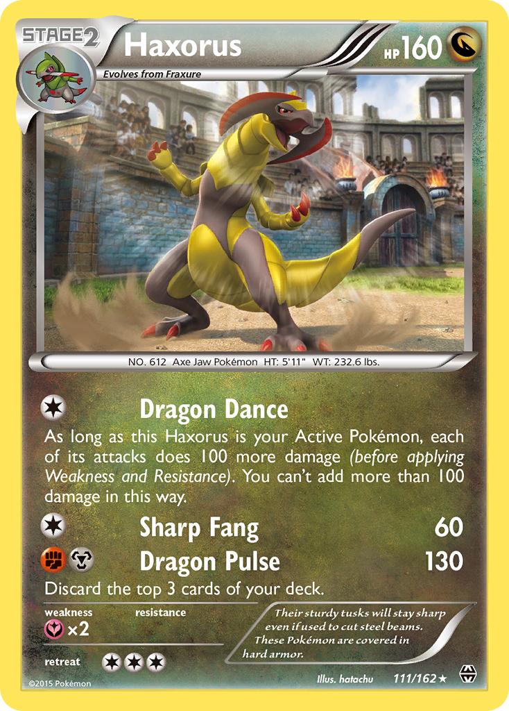 Haxorus (111/162) [XY: BREAKthrough] | Tables and Towers