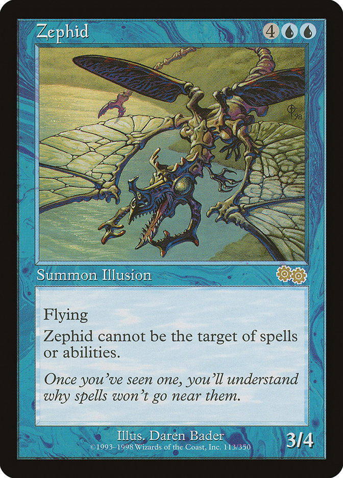 Zephid [Urza's Saga] | Tables and Towers