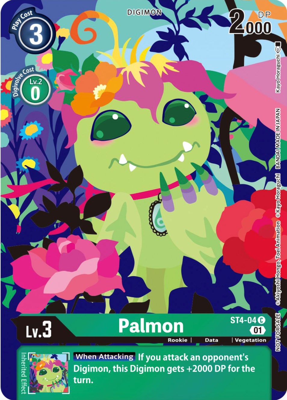 Palmon [ST4-04] (Tamer's Card Set 2 Floral Fun) [Starter Deck: Giga Green Promos] | Tables and Towers