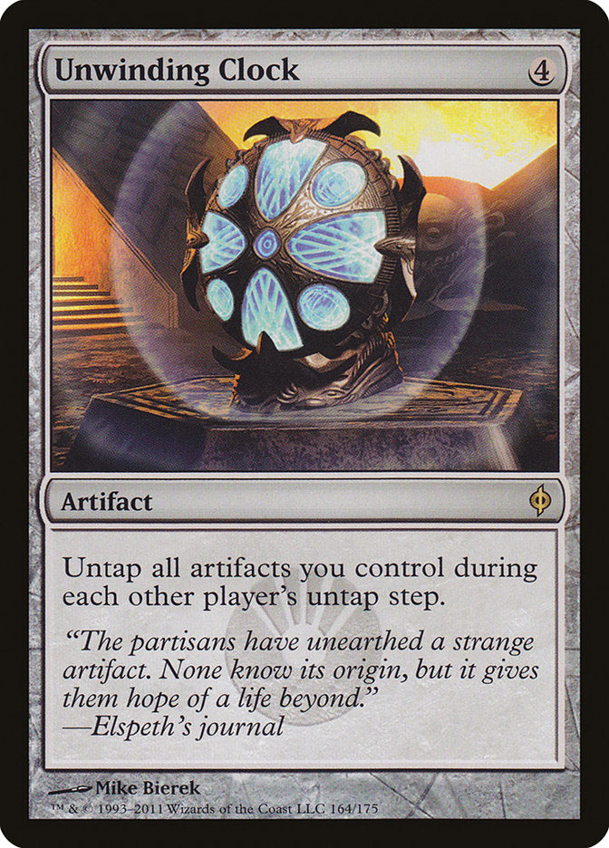 Unwinding Clock [New Phyrexia] | Tables and Towers