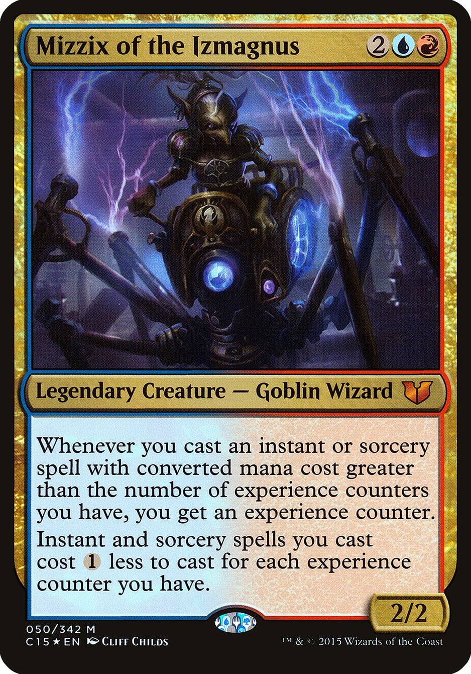 Mizzix of the Izmagnus (Oversized) [Commander 2015 Oversized] | Tables and Towers