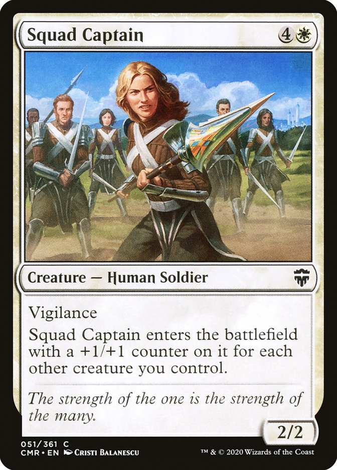 Squad Captain [Commander Legends] | Tables and Towers