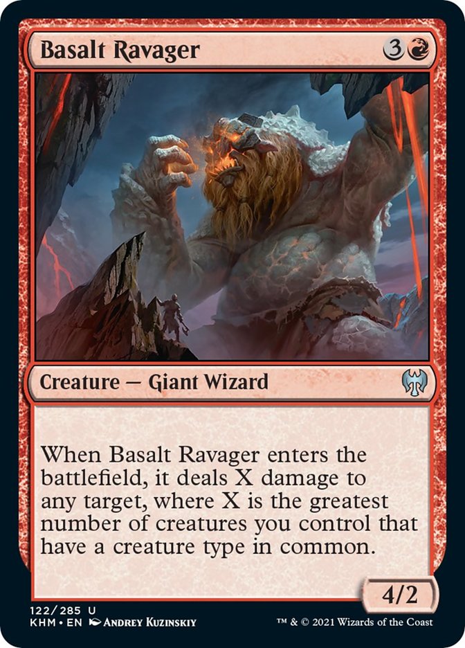 Basalt Ravager [Kaldheim] | Tables and Towers