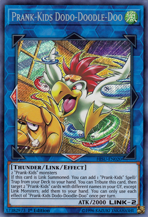 Prank-Kids Dodo-Doodle-Doo [HISU-EN020] Secret Rare | Tables and Towers