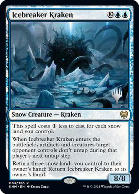 Icebreaker Kraken (Promo Pack) [Kaldheim Promos] | Tables and Towers