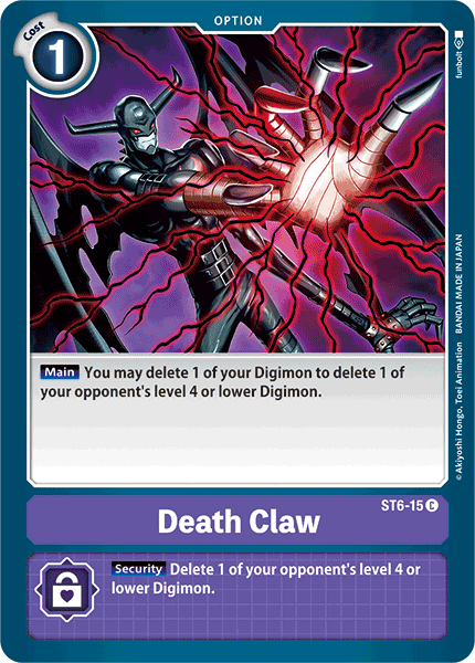 Death Claw [ST6-15] [Starter Deck: Venomous Violet] | Tables and Towers