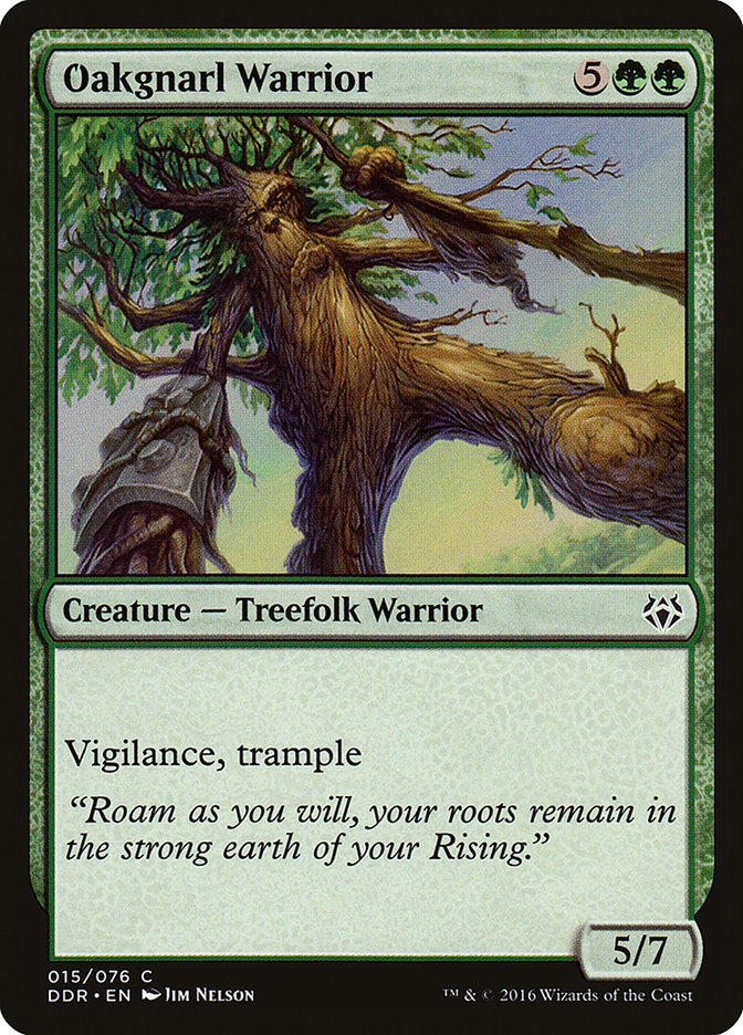 Oakgnarl Warrior [Duel Decks: Nissa vs. Ob Nixilis] | Tables and Towers