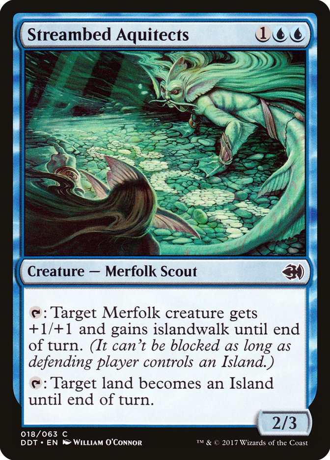 Streambed Aquitects [Duel Decks: Merfolk vs. Goblins] | Tables and Towers