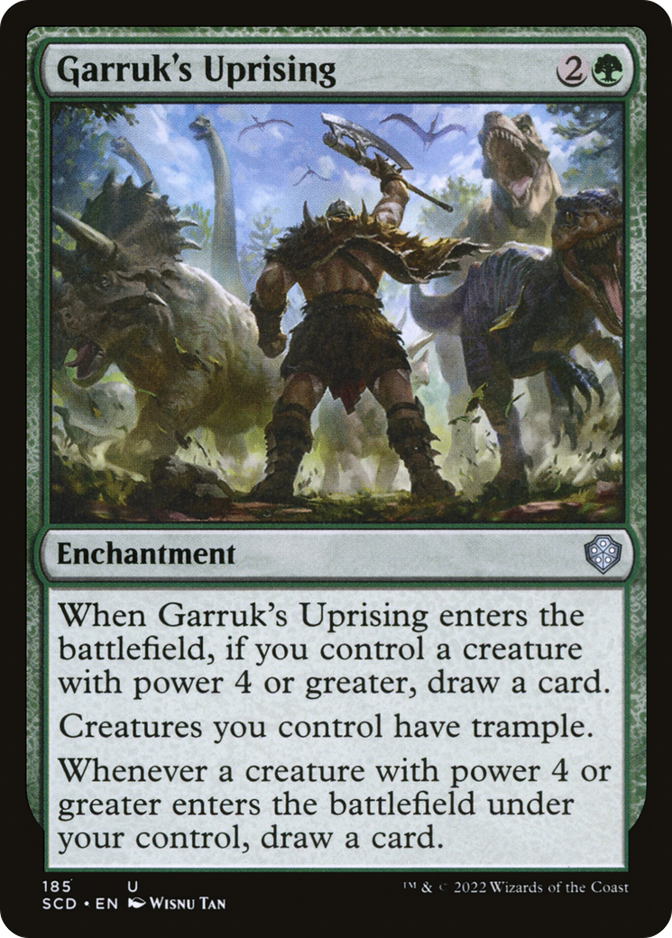 Garruk's Uprising [Starter Commander Decks] | Tables and Towers