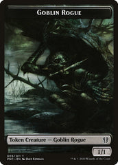 Faerie Rogue // Goblin Rogue Double-Sided Token [Zendikar Rising Commander Tokens] | Tables and Towers