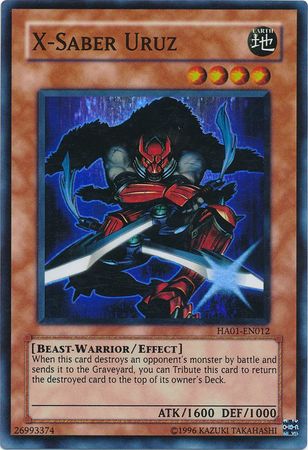 X-Saber Uruz [HA01-EN012] Super Rare | Tables and Towers