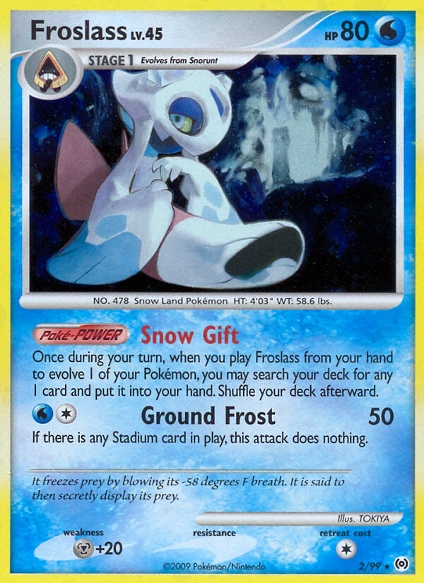 Froslass (2/99) [Platinum: Arceus] | Tables and Towers