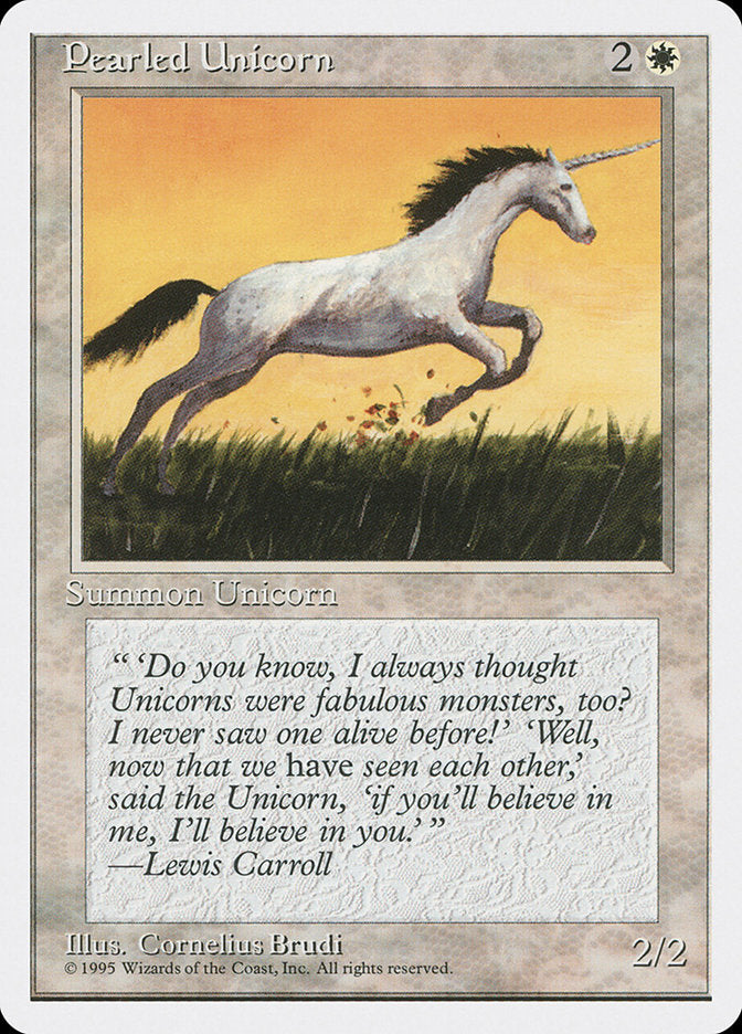 Pearled Unicorn [Fourth Edition] | Tables and Towers