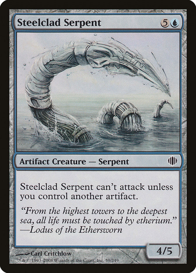 Steelclad Serpent [Shards of Alara] | Tables and Towers