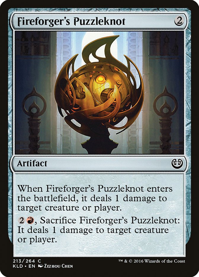 Fireforger's Puzzleknot [Kaladesh] | Tables and Towers