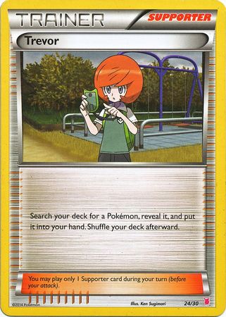 Trevor (24/30) [XY: Trainer Kit 1 - Wigglytuff] | Tables and Towers