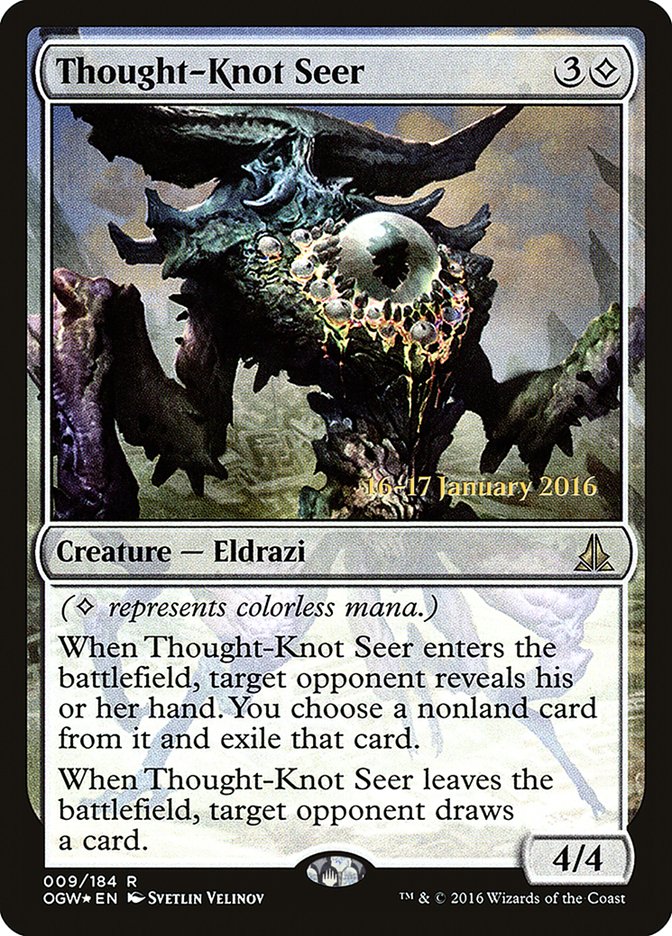 Thought-Knot Seer [Oath of the Gatewatch Prerelease Promos] | Tables and Towers