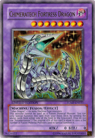 Chimeratech Fortress Dragon [JUMP-EN031] Ultra Rare | Tables and Towers