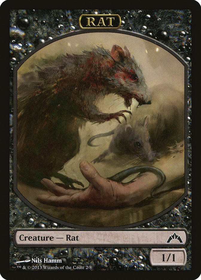 Rat Token [Gatecrash Tokens] | Tables and Towers