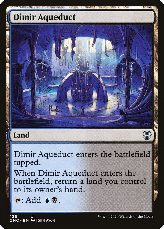 Dimir Aqueduct [Zendikar Rising Commander] | Tables and Towers