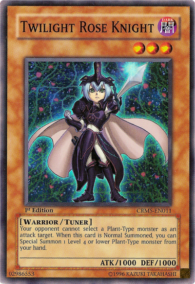 Twilight Rose Knight [CRMS-EN011] Super Rare | Tables and Towers